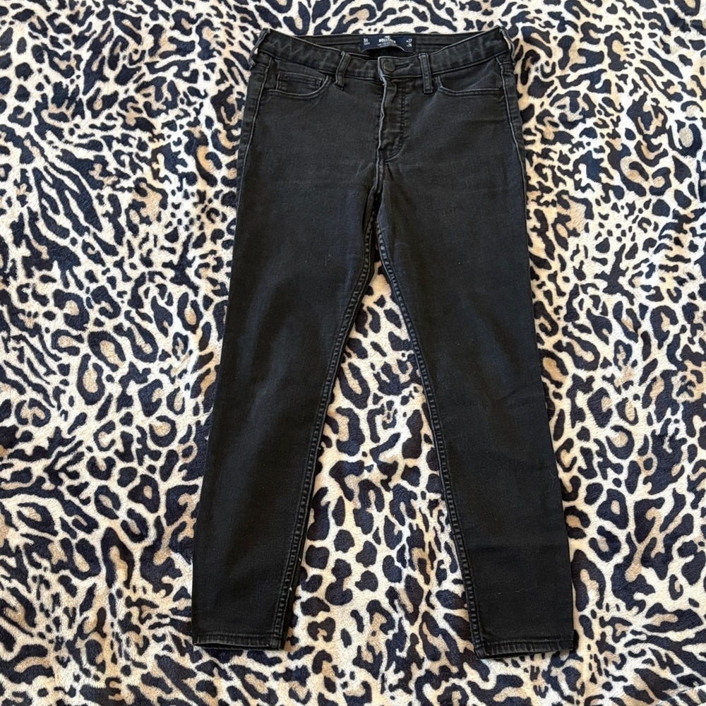 Hollister Women's Black Skinny Jeans